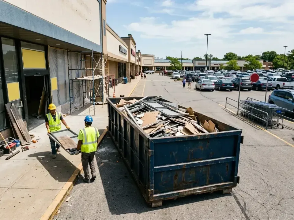retail-store-renovation-debris-003 — frequently asked questions, Roll-off Dumpster Rentals in Palm River-Clair Mel, FL